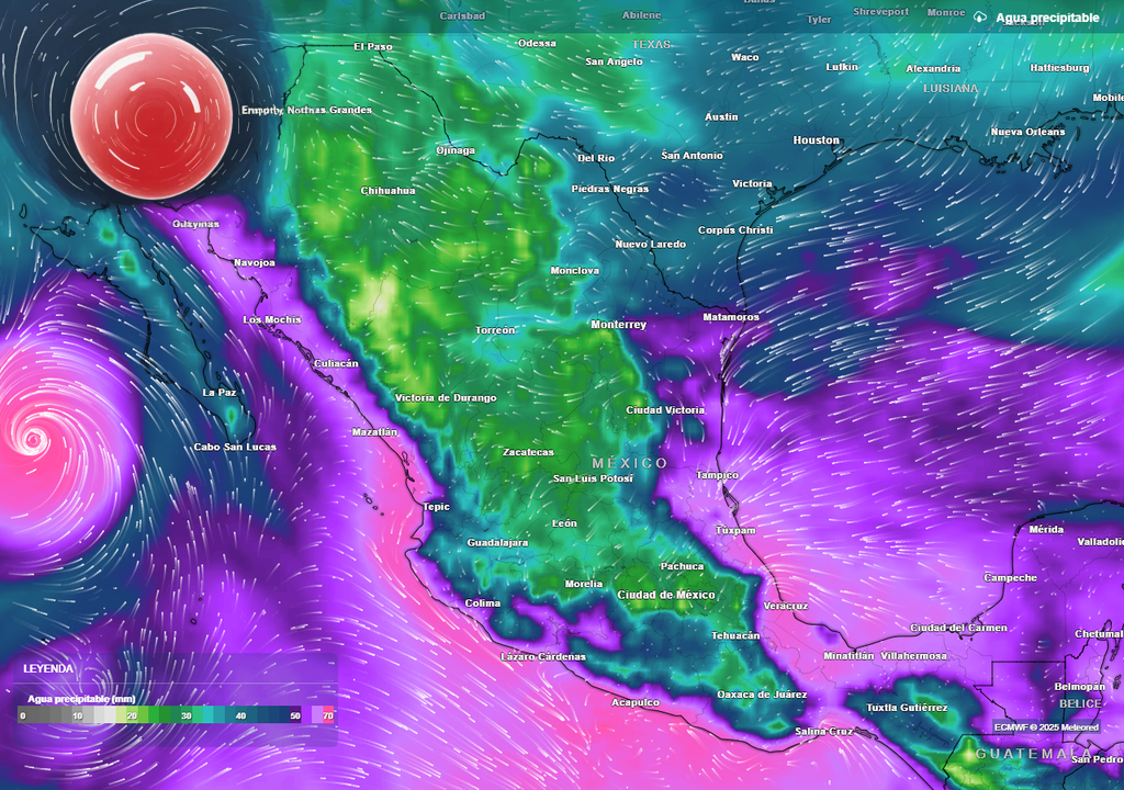 Intenso Temporal Lluvioso azotará 25 entidades de México
