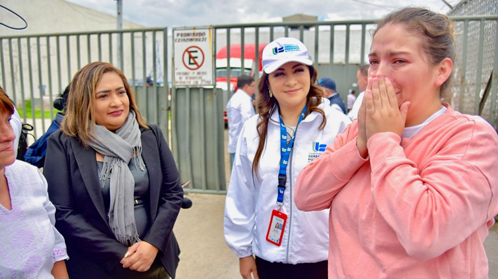 Consigue CODHEM segunda amnistía del 2024, para mujer privada de su libertad en Neza-Bordo