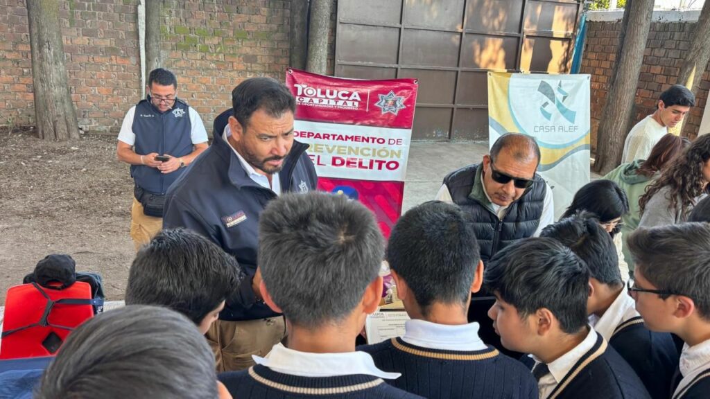 Impulsa Toluca una cultura de paz en las aulas con Feria de Prevención del Delito
