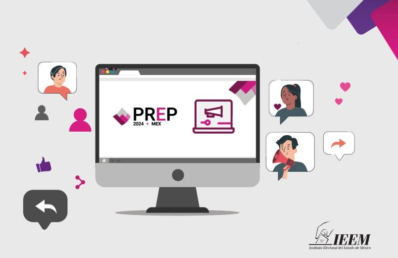 Más de 6 millones de visitas al PREP del IEEM