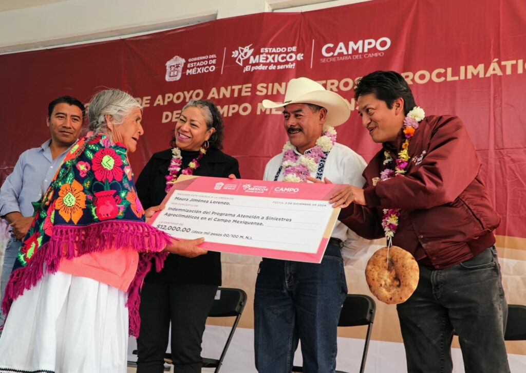 Agricultores recibirán apoyo del Programa de Atención ante Siniestros Agroclimáticos para afrontar la temporada invernal