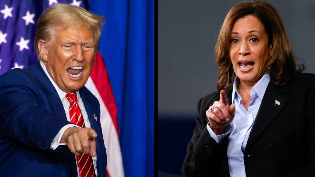 Ultiman Trump y Harris  su primer cara a cara, una batalla inédita