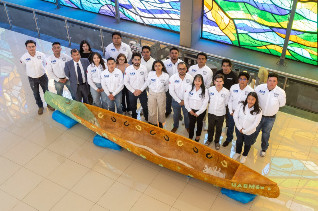 Equipo de la UAEMéx representará a México en concurso internacional de canoas de concreto