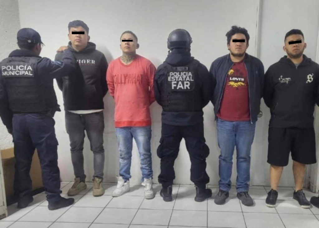 Cuatro integrantes de grupo delictivo detenidos por generar violencia