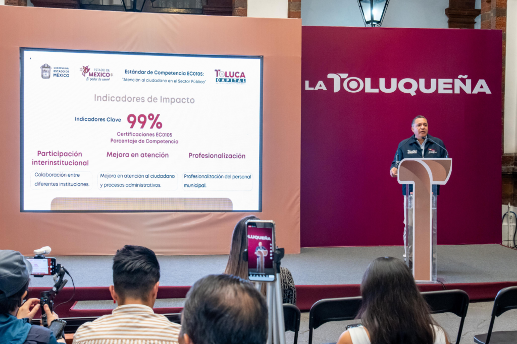 Toluca se profesionaliza para transformar la atención a la ciudadanía