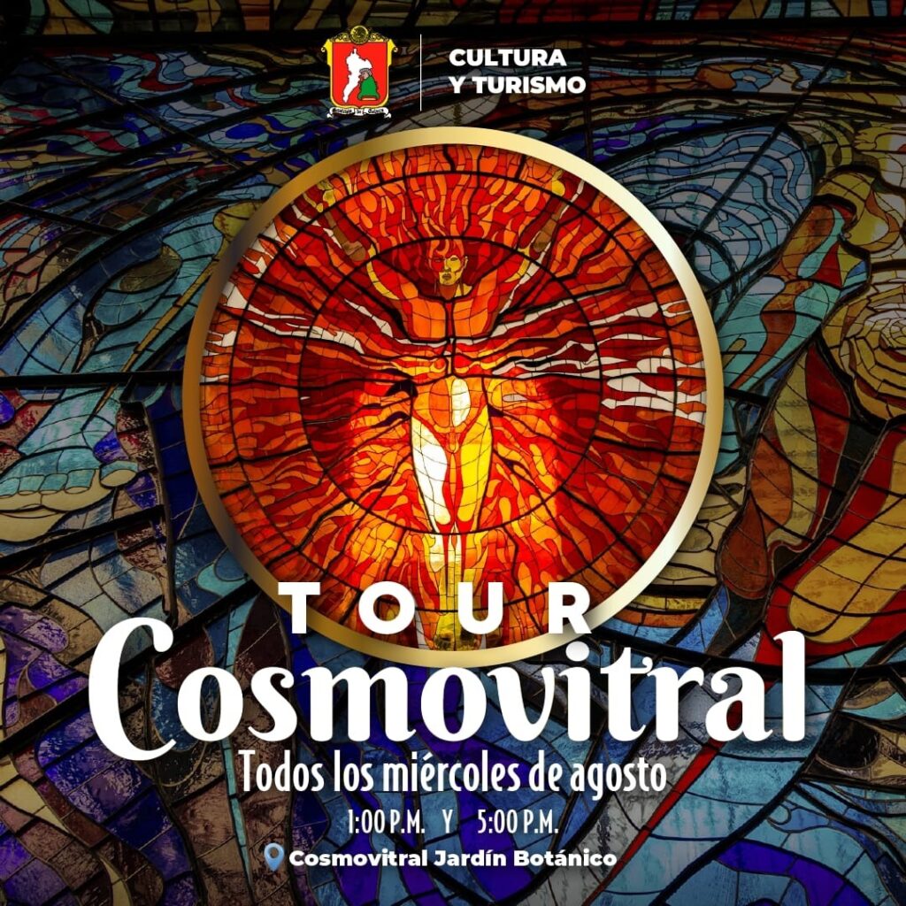 Toluca invita al Tour Cosmovitral