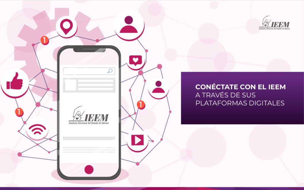 Conéctate con el IEEM a través de sus plataformas digitales