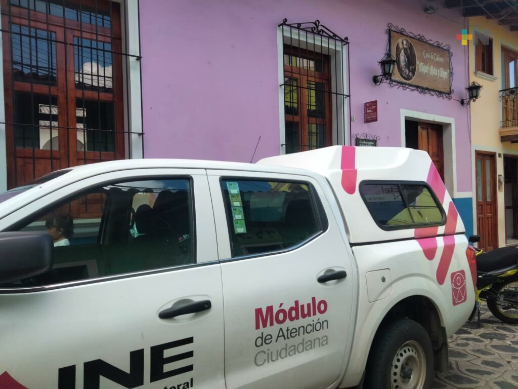 Reactivan Módulos Itinerantes del INE en el Estado de México para acercar trámites a la ciudadanía