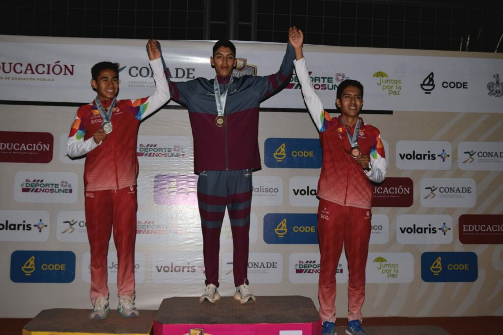Con 35 medallas mexiquenses conquistan pruebas de Atletismo en los Juegos Nacionales CONADE 2024