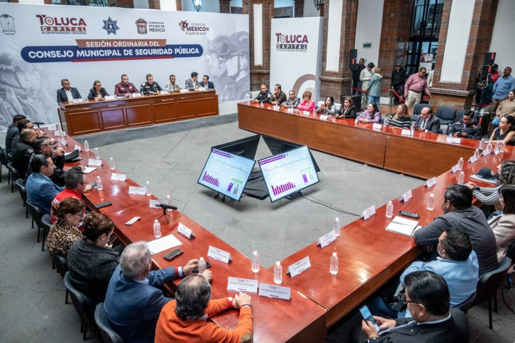La seguridad pública un compromiso central de Ricardo Moreno para proteger a los y las toluqueñas