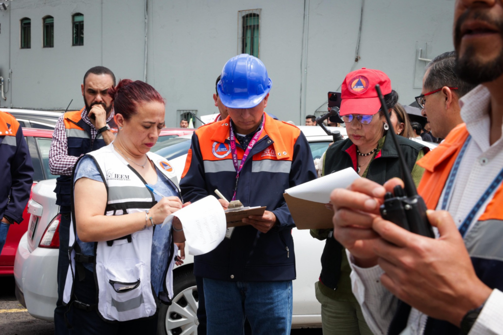 IEEM conmemora Día Nacional de Protección Civil participando en simulacro 2025