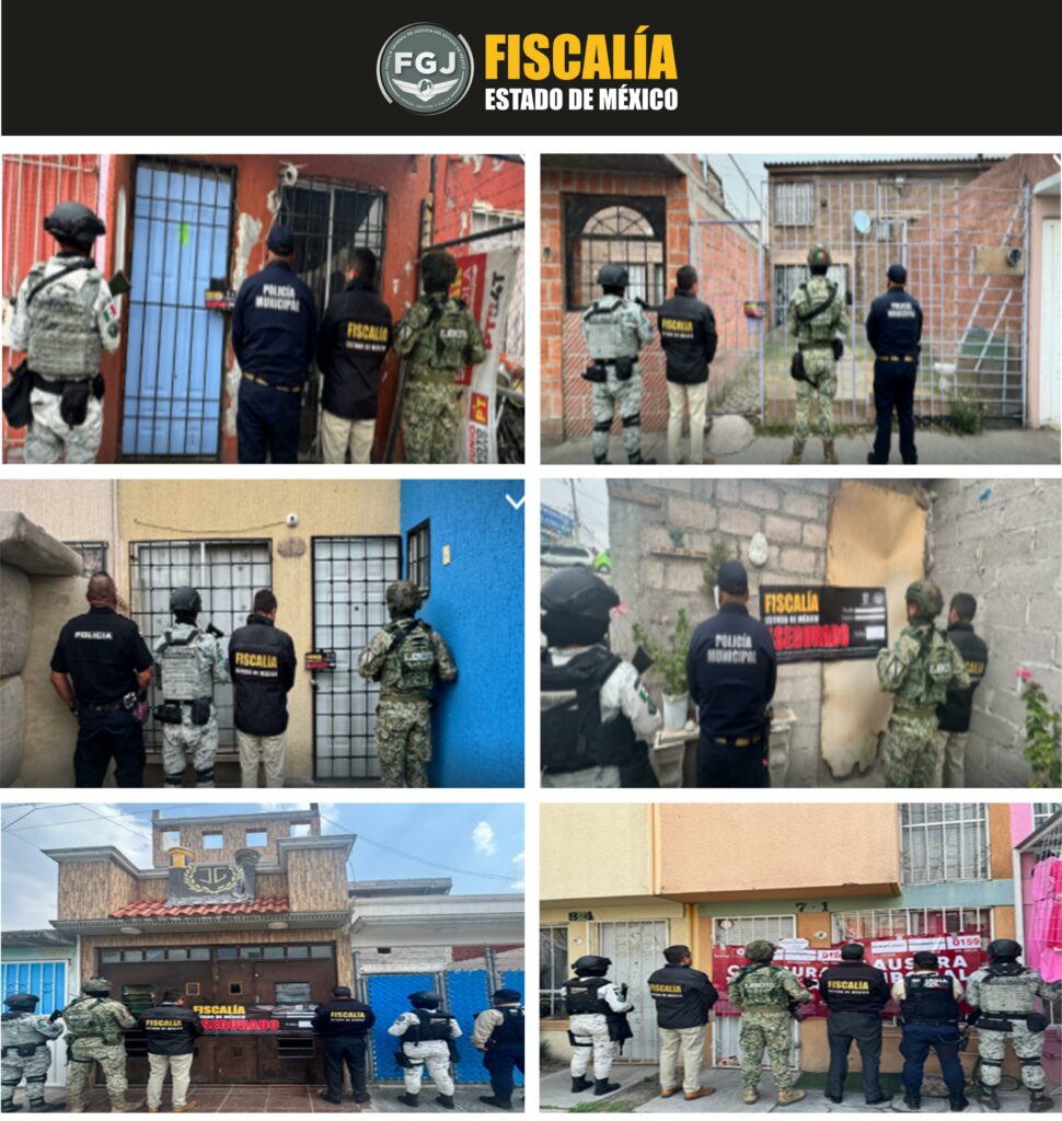 Recupera la FGJEM 154 inmuebles con denuncia por despojo en once municipios del Edoméx