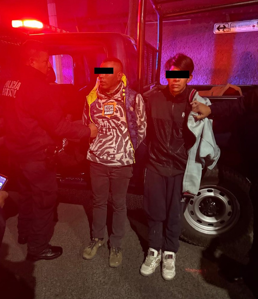 Intento de robo con pico a purificadora de agua en Toluca termina en captura policial