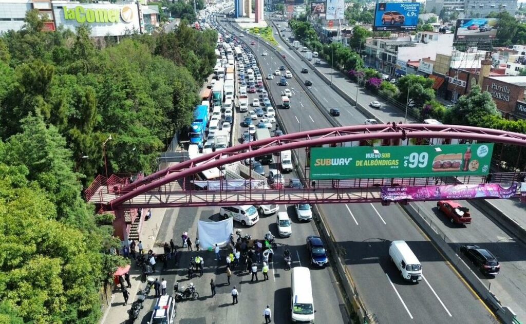 Anuncia gobernadora del Edomex rehabilitación del Periférico Norte