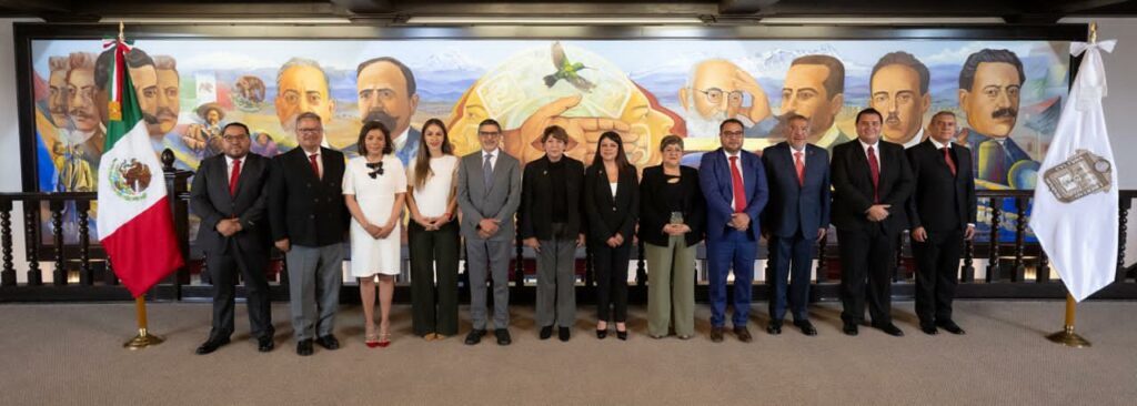 Designan a Alma Juárez como Presidenta del Tribunal Estatal de Conciliación y Arbitraje y a Antonio Jaymes como Director General del ISSEMYM