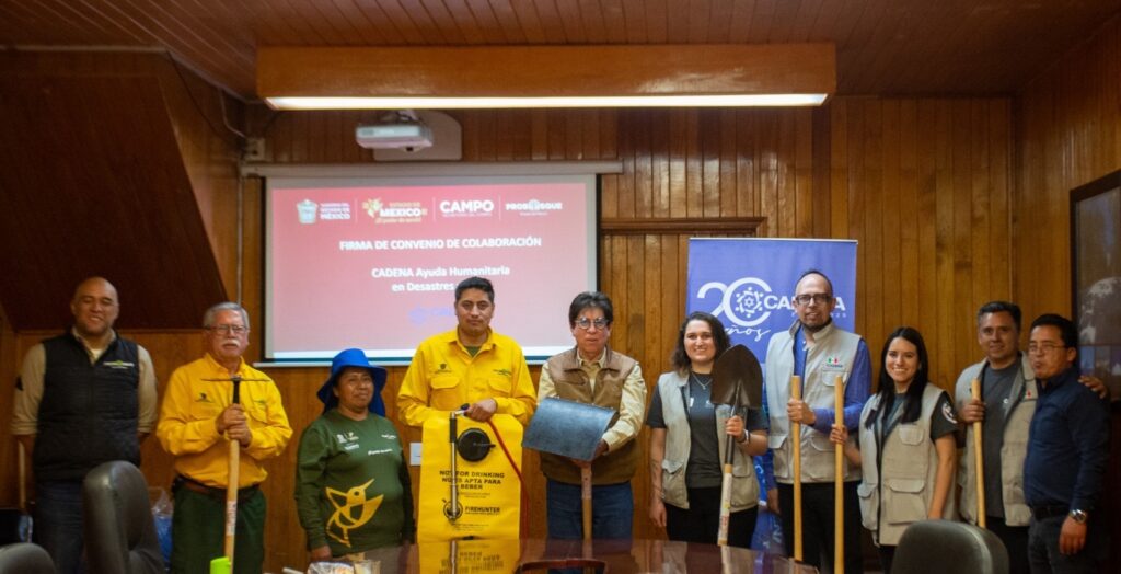 Capacitará Probosque a voluntarios de CADENA México