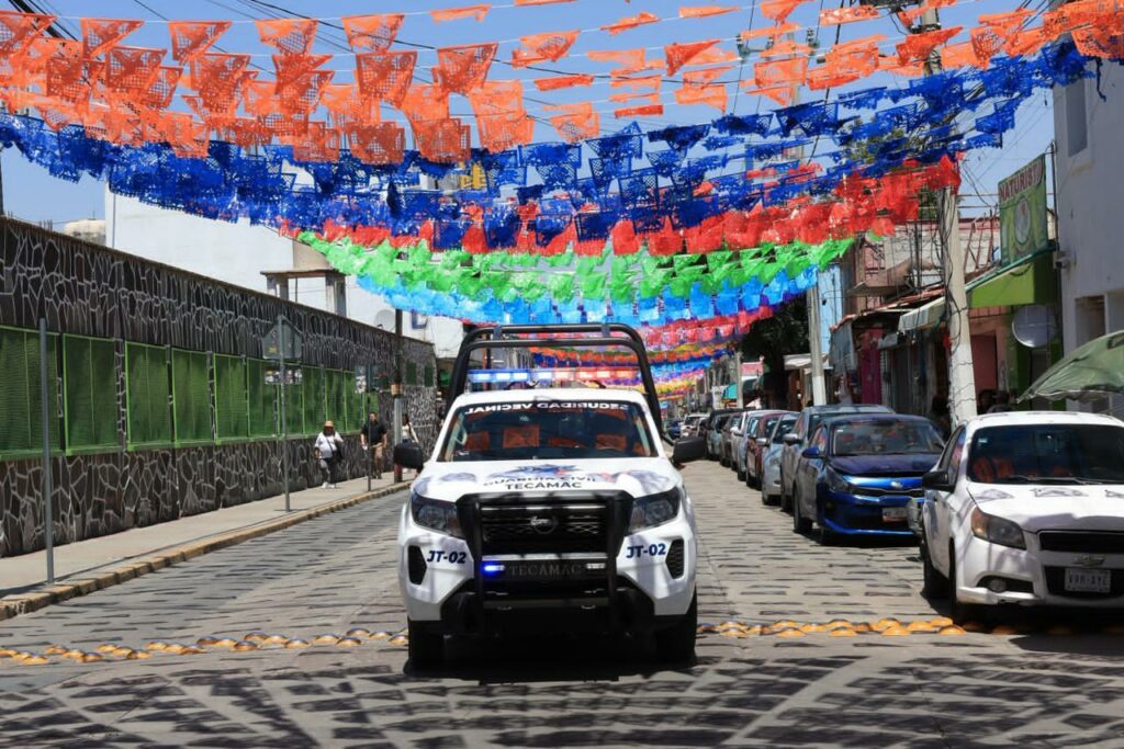 224 elementos y 40 unidades vigilan la Feria Regional de Tecámac