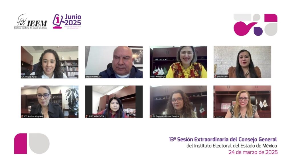 Aprueba el IEEM reglamento de órganos desconcentrados en la Elección Judicial