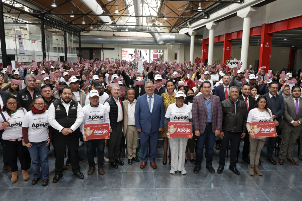 Arranca entrega de apoyos al desempleo en Edomex