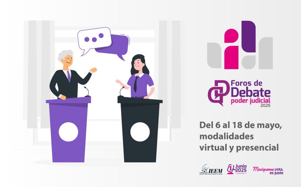 IEEM: Todo listo para los debates en Edoméx