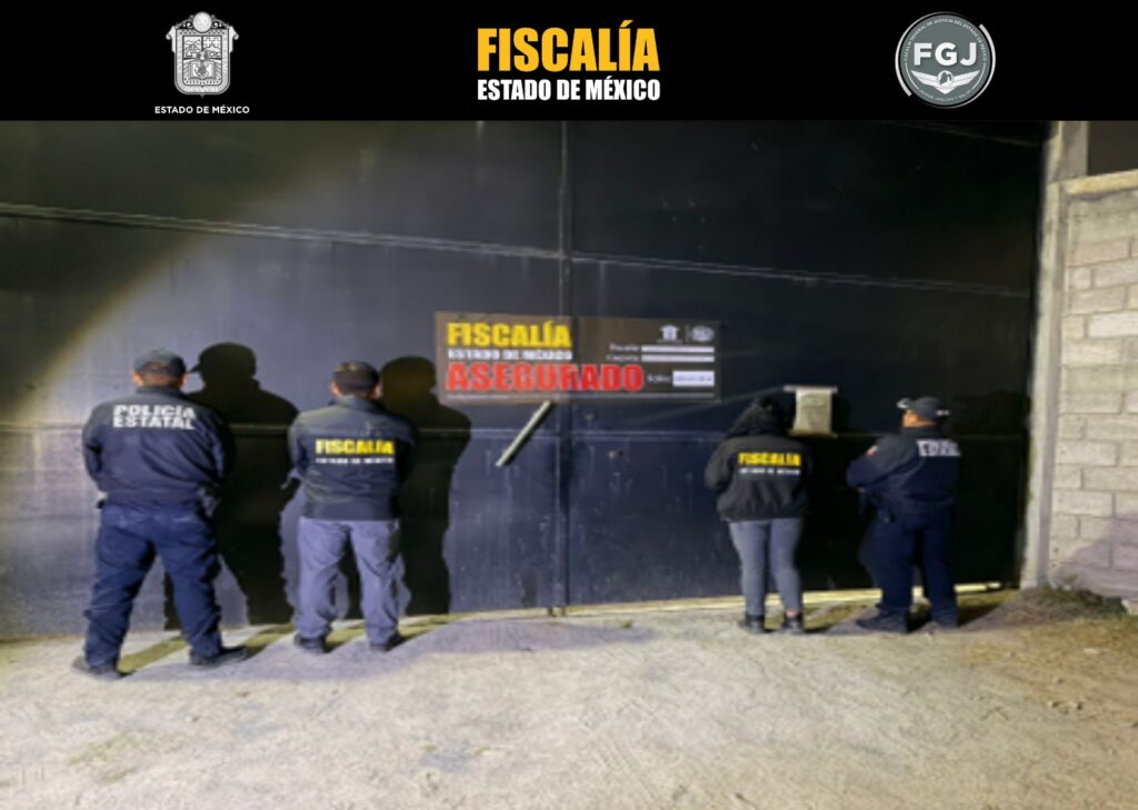 Recuperan mercancía con reporte de robo en predio ubicado en Teotihuacán