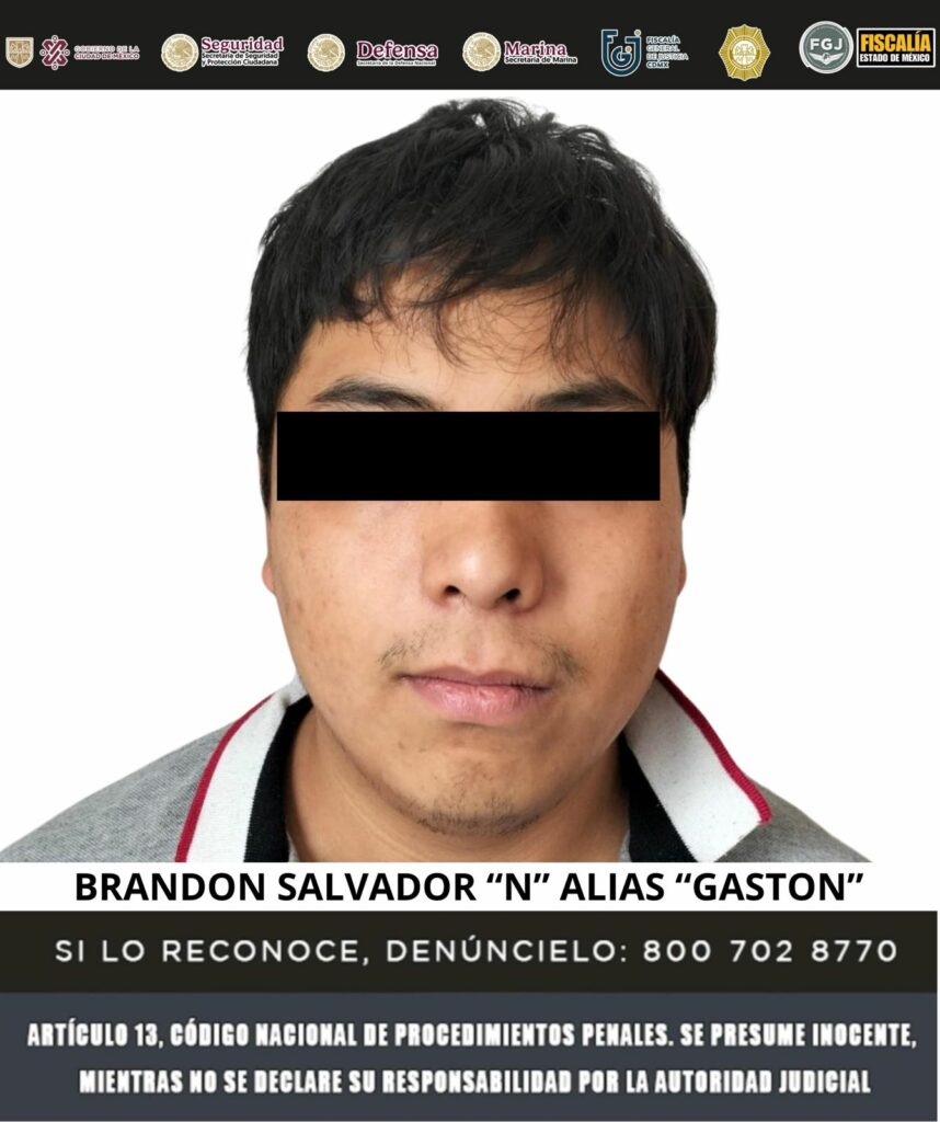 Cae líder de «Los Gastones»,  banda dedicada a la extorsión, secuestro, despojo y homicidio