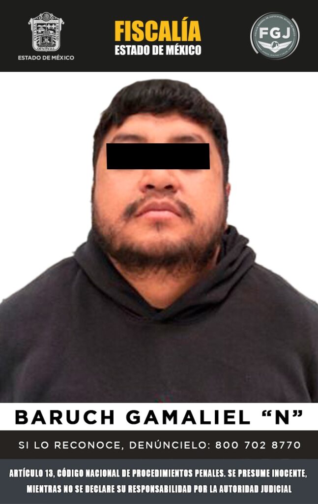 Aprehenden a sujeto investigado por homicidio calificado en un centro de rehabilitación de Ecatepec