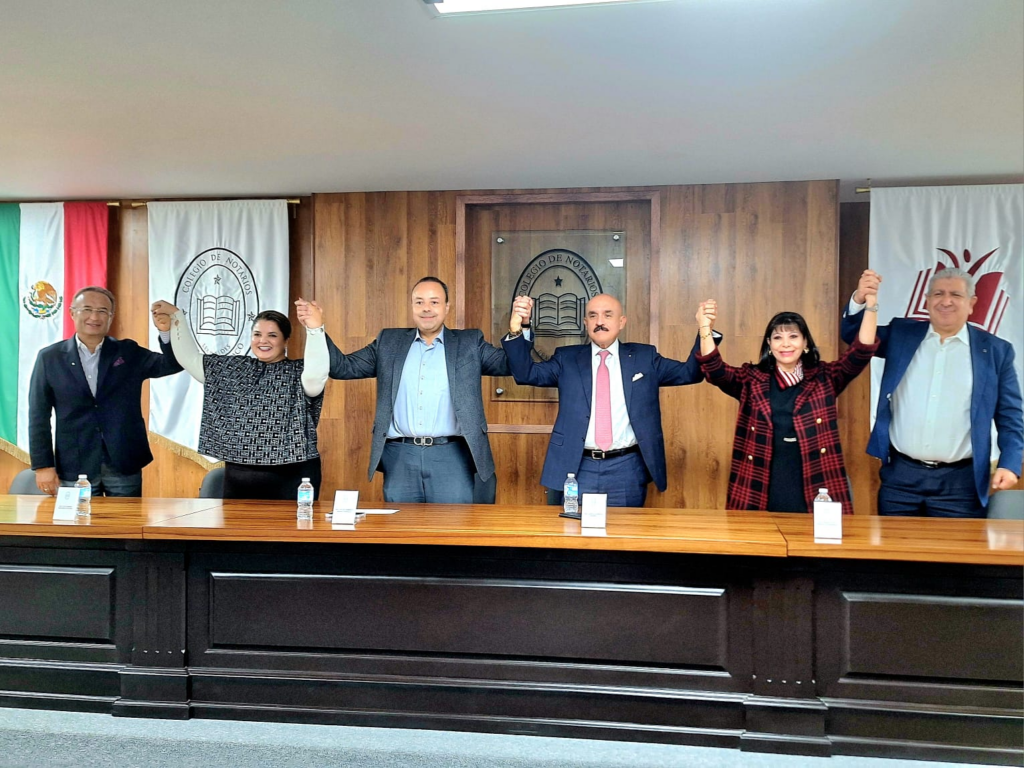 Víctor Humberto Benítez González candidato de unidad a la presidencia del Colegio de Notarios