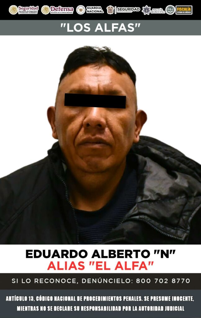 Por homicidio vinculan a proceso a Eduardo Alberto alias ‘El Alfa’ y tres integrarse de su célula delictiva