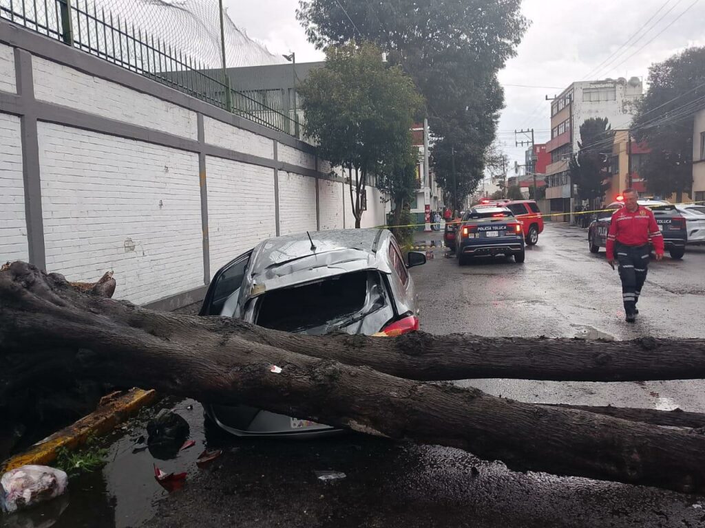 Toluca en alerta; atiende emergencias tras lluvias