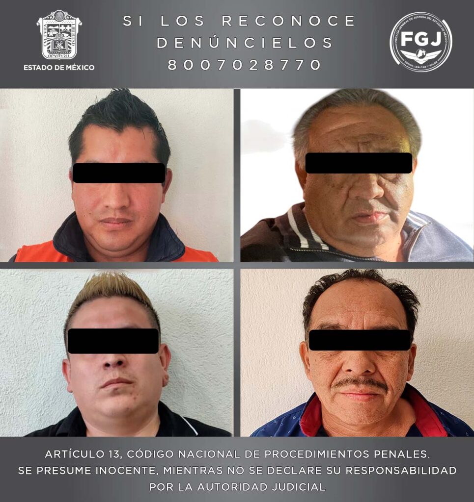 Cumplimentan órdenes de aprehensión contra cuatro implicados en el delito de homicidio