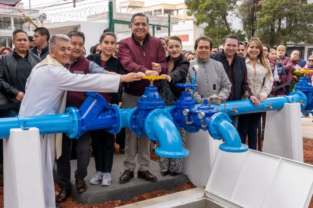 Más agua para Toluca, pone en marcha Ricardo Moreno nuevo Pozo Jardín Reforma