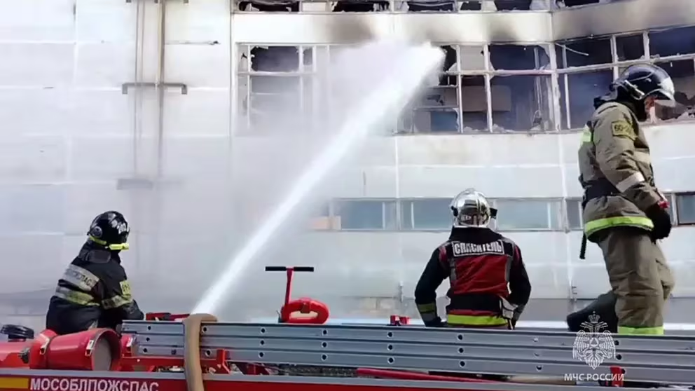 Al menos ocho muertos por un incedio en un edificio de la región de Moscú