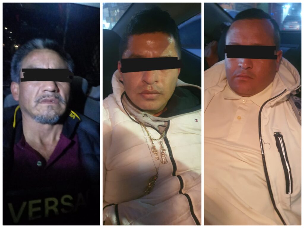 Policía de Toluca asegura a «cristaleros» en El Seminario por robo de vehículo con violencia y contra la salud