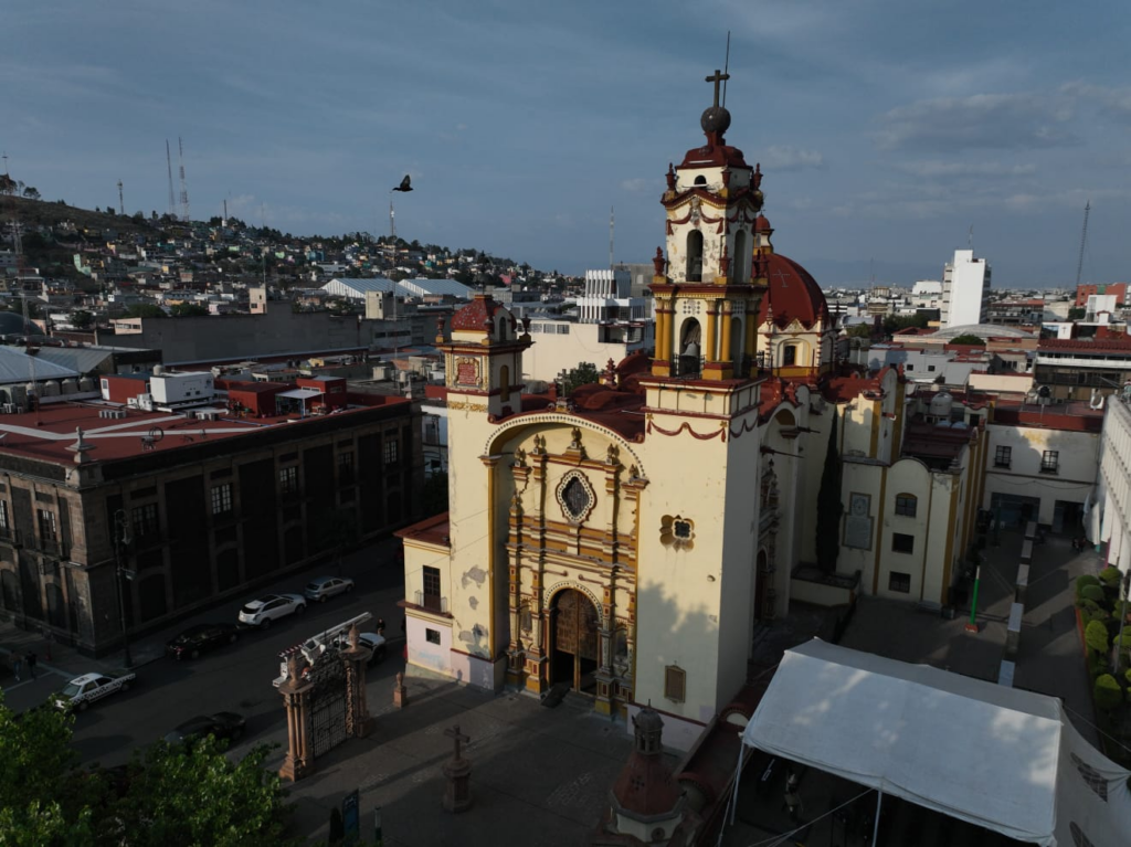 Levantamiento arquitectónico del templo de la Santa Veracruz