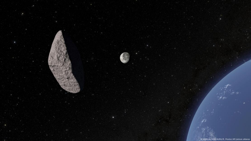 Asteroide 2024 YR4 tiene probabilidad de impactarse contra la Luna