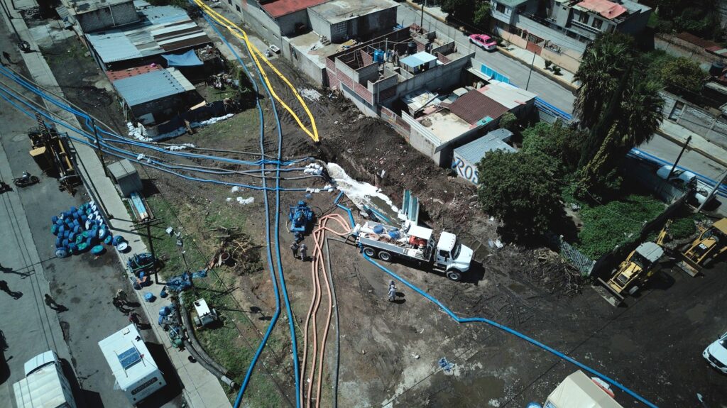 Durante la temporada de lluvias 2024, se retiraron mil 500 toneladas de azolve y residuos sólidos