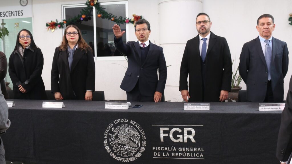Designan nuevo Fiscal en la FGR Edoméx
