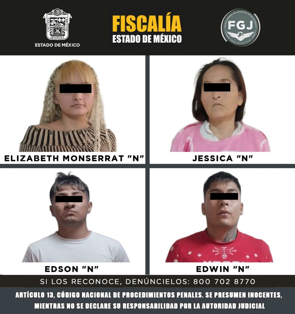 Vinculan a proceso a cuatro sujetos por el delito de trata de personas retenían a dos menores y una joven