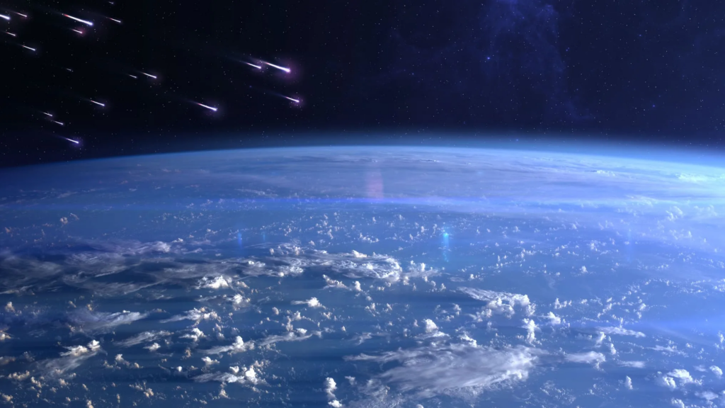 Lluvia de estrellas fugaces liridas en México