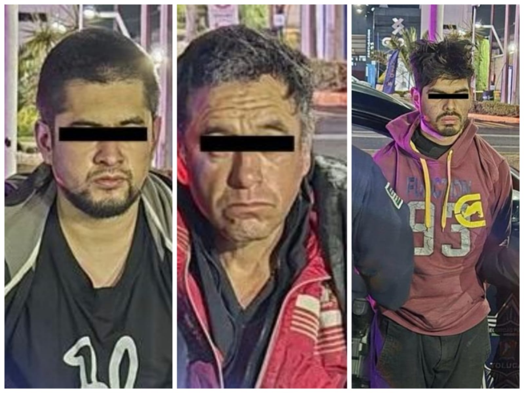 Policía de Toluca detiene a tres tras intento de robo en Elektra