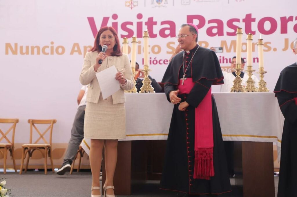 Tecámac recibe al nuncio Joseph Spiteri. La fe como motor de paz y cohesión social: Rosi Wong