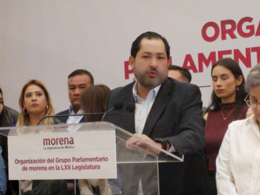 Francisco Vázquez será el próximo coordinador del Grupo Parlamentario de Morena en el Edoméx