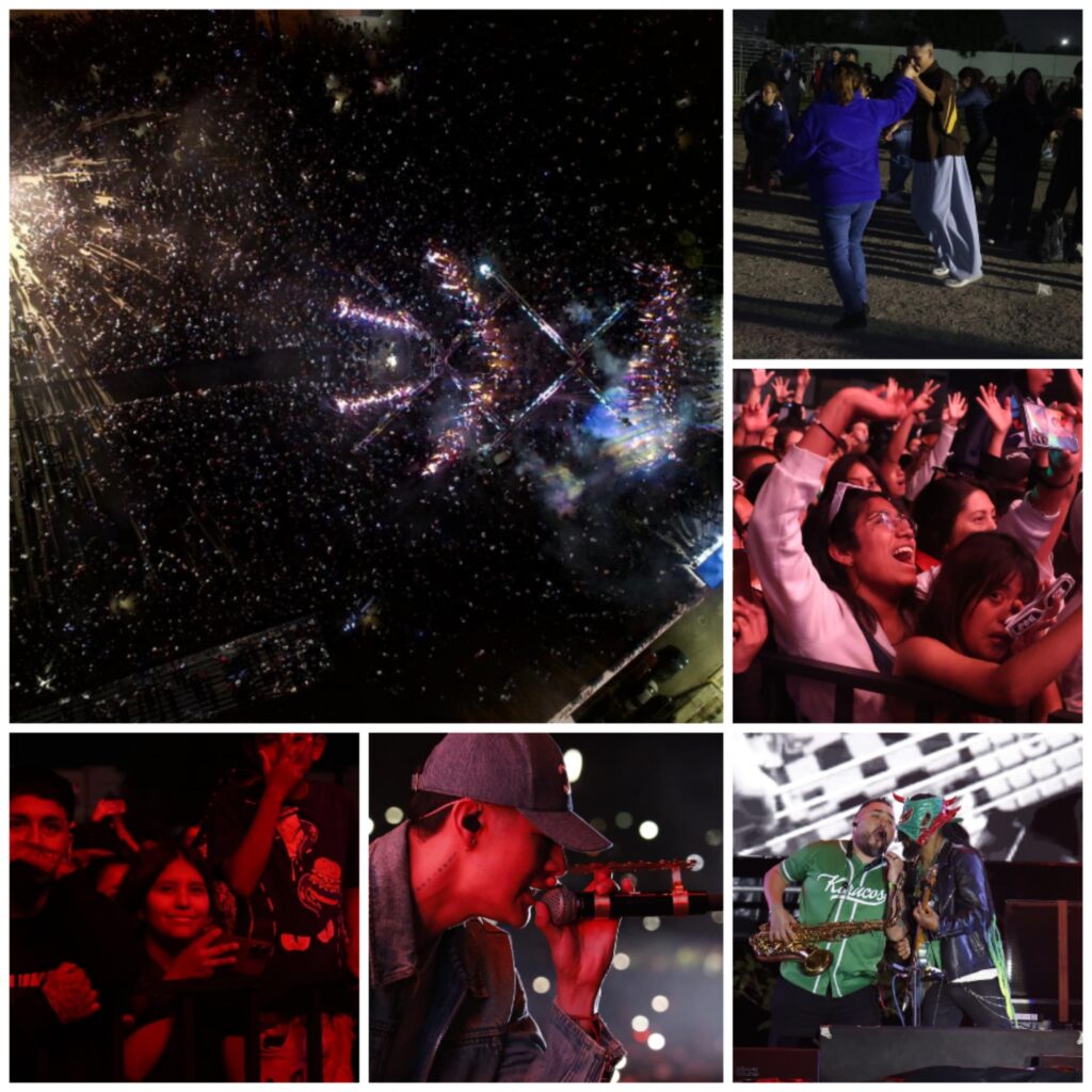 Disfrutan más de 70 mil almas de la segunda jornada del Festival Atmósfera Mundialista 2026