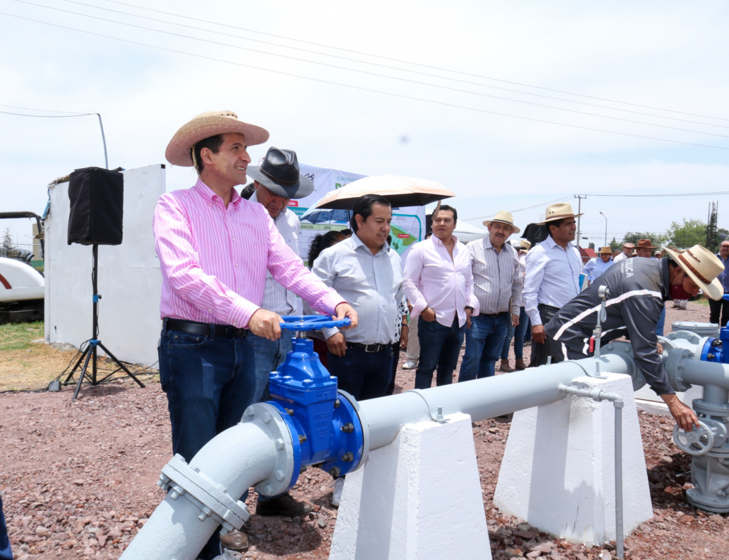 Supervisan trabajos de rehabilitación del pozo “La Pila” en Toluca