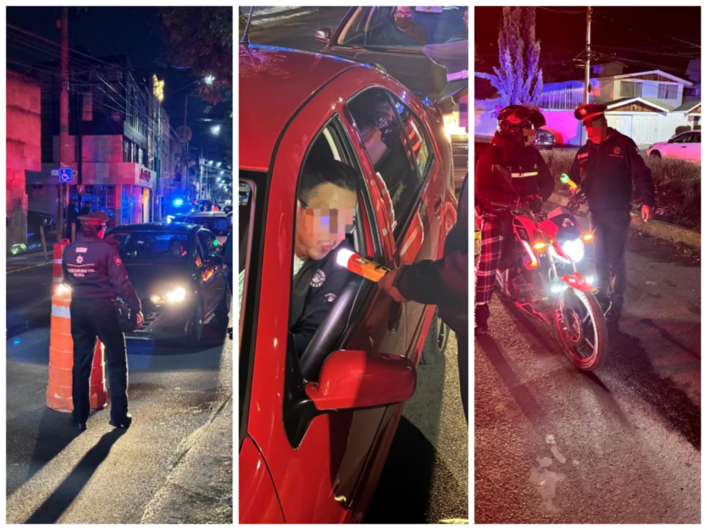 Previenen accidentes viales en Toluca el programa Conduce Sin Alcohol
