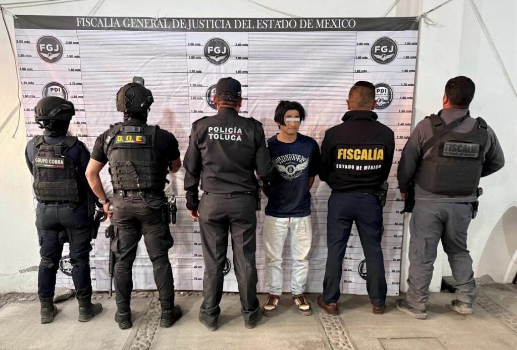Cae líder de grupo delictivo en Toluca vinculado a la Familia Michoacana