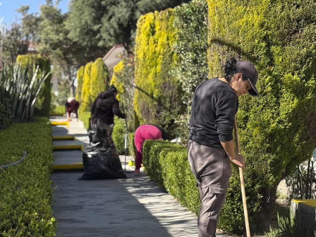 Con trabajo en equipo, Toluca se pone guapa en 34 puntos del municipio