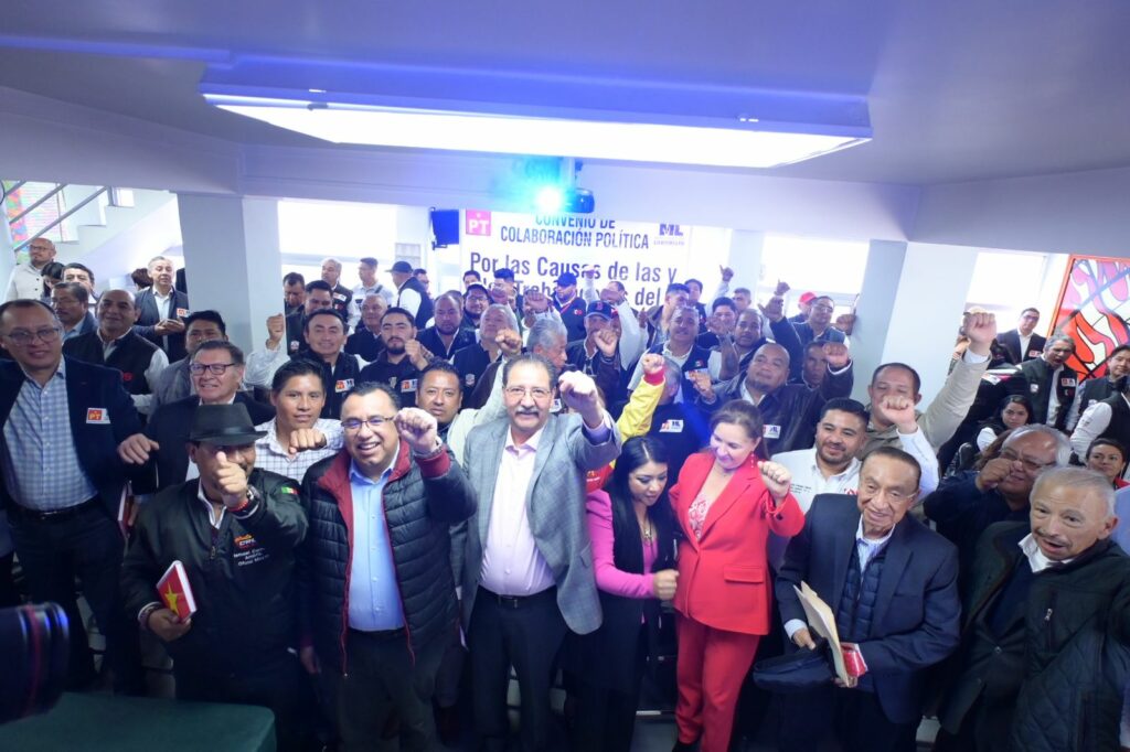 El PT en Alianza con Movimiento Laborista Nacional en el Edoméx