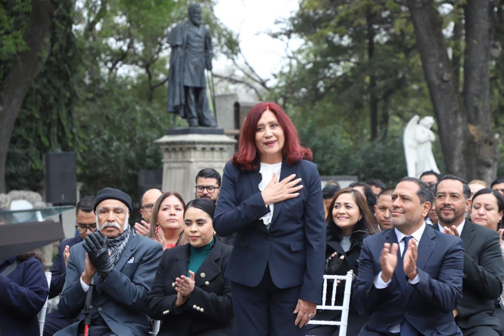 Alcaldesa Rosi Wong honra el legado histórico y artístico de Felipe Villanueva, orgullo de Tecámac